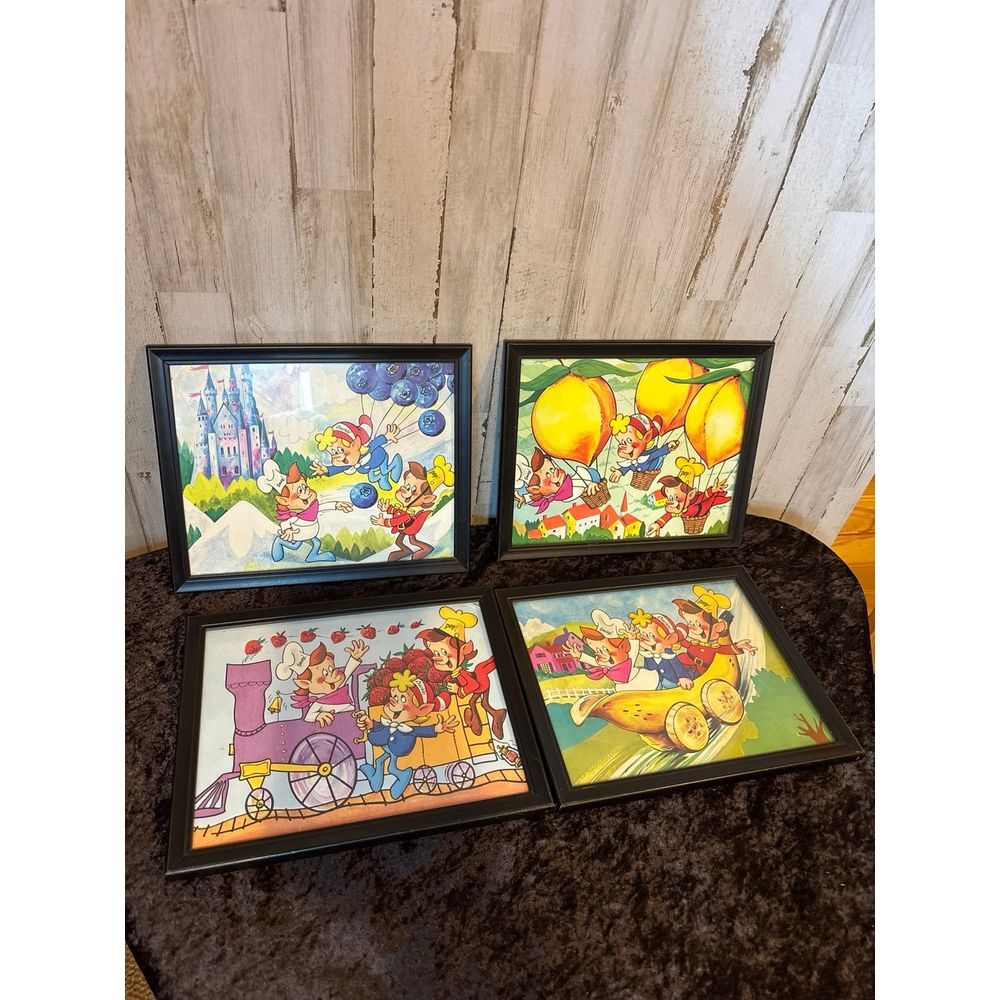 Snap Crackle Pop‎ Rice Krispies Kellogg's - qty 4 1983 Prints